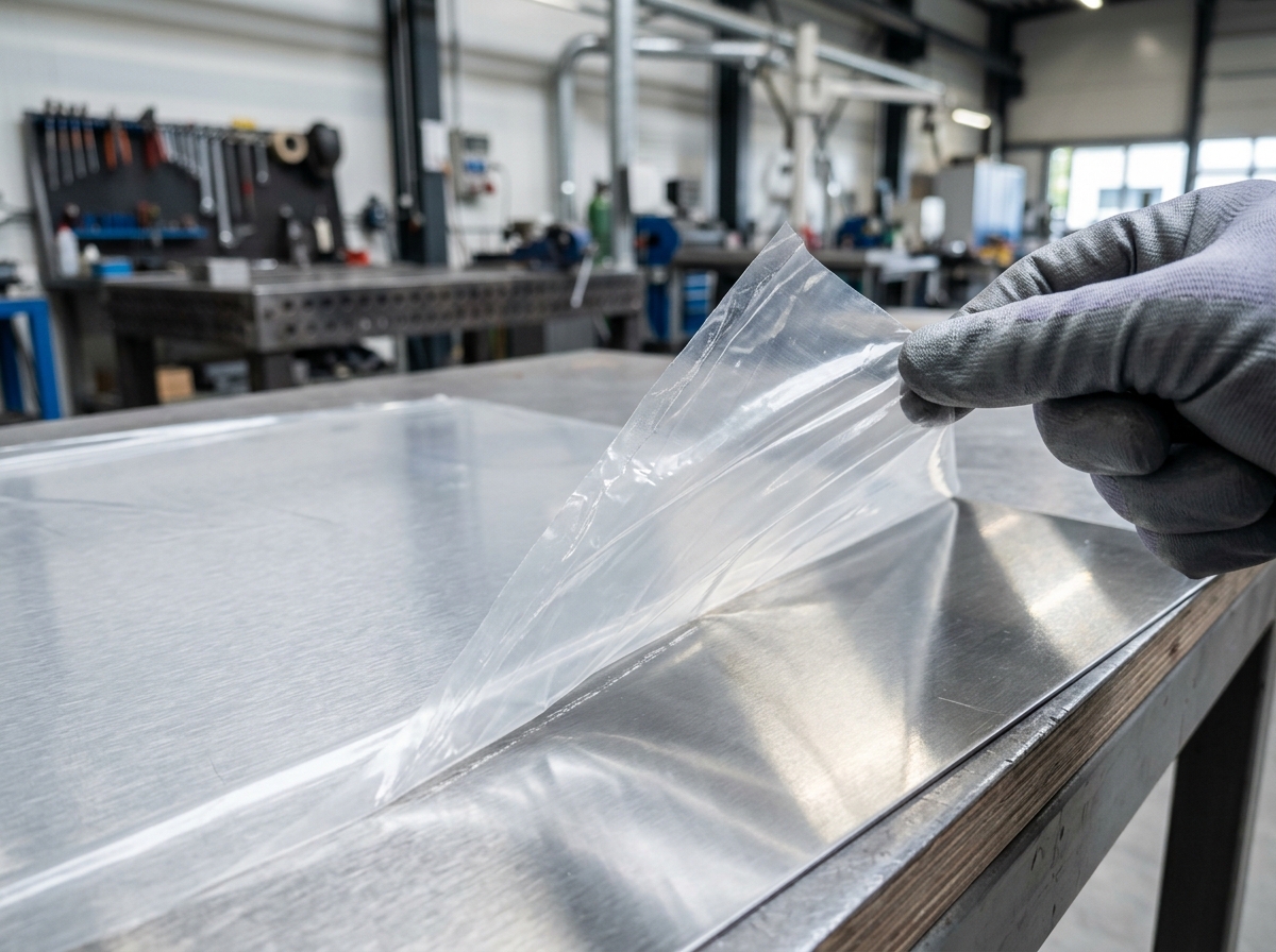 SBI Engineering Protective Film Application on Metal Surfaces